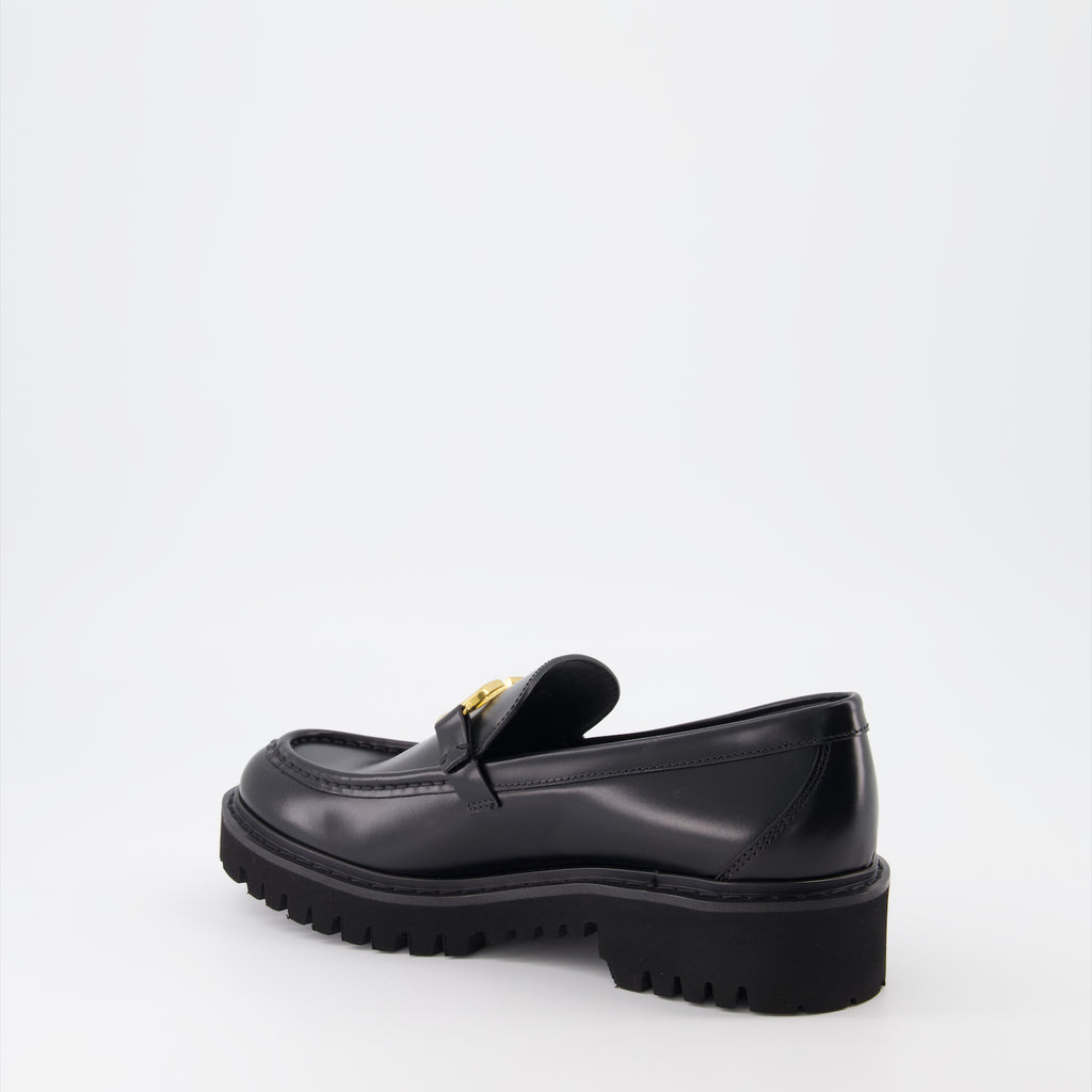 Loafer Mocassins VLogo Valentino Garavani Schwarz Femme