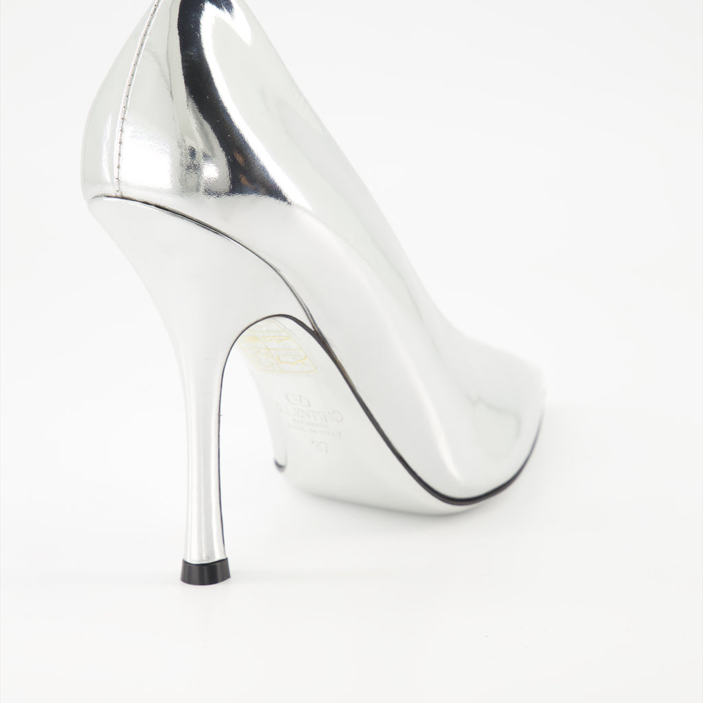 Heels Silver pumps Valentino Garavani Silver Women