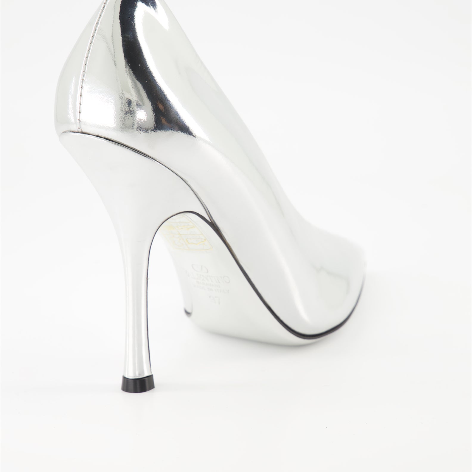 Heels Silver pumps Valentino Garavani Silver Women