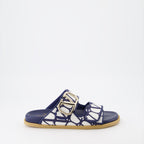 Zapatos abiertos Sandales Iconographe Valentino Garavani Azul Femme