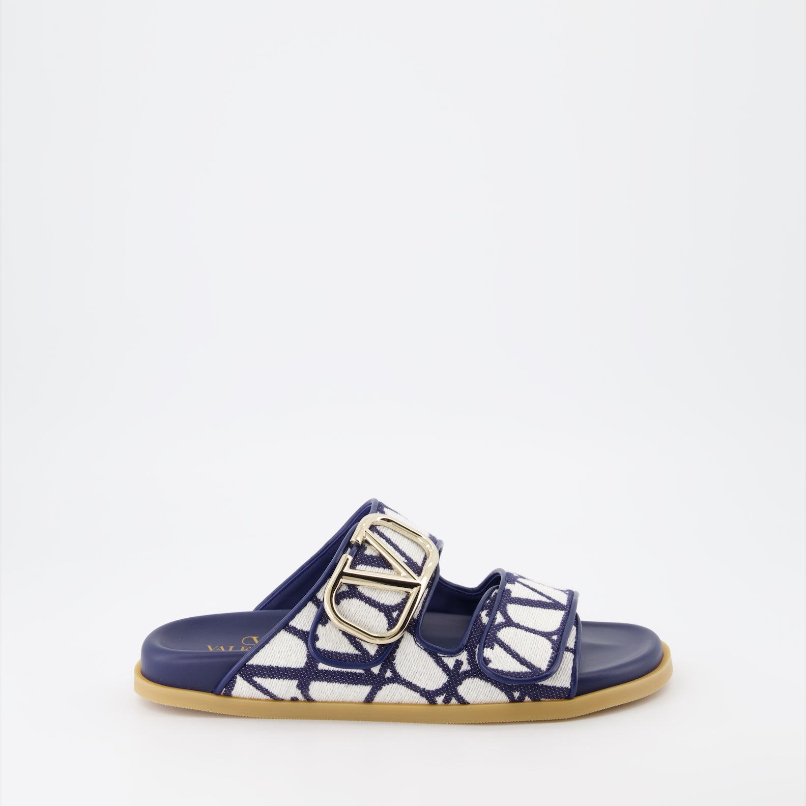 Zapatos abiertos Sandales Iconographe Valentino Garavani Azul Femme
