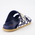 Zapatos abiertos Sandales Iconographe Valentino Garavani Azul Femme