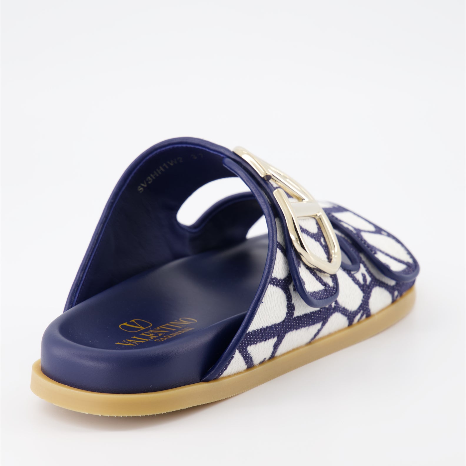 Zapatos abiertos Sandales Iconographe Valentino Garavani Azul Femme