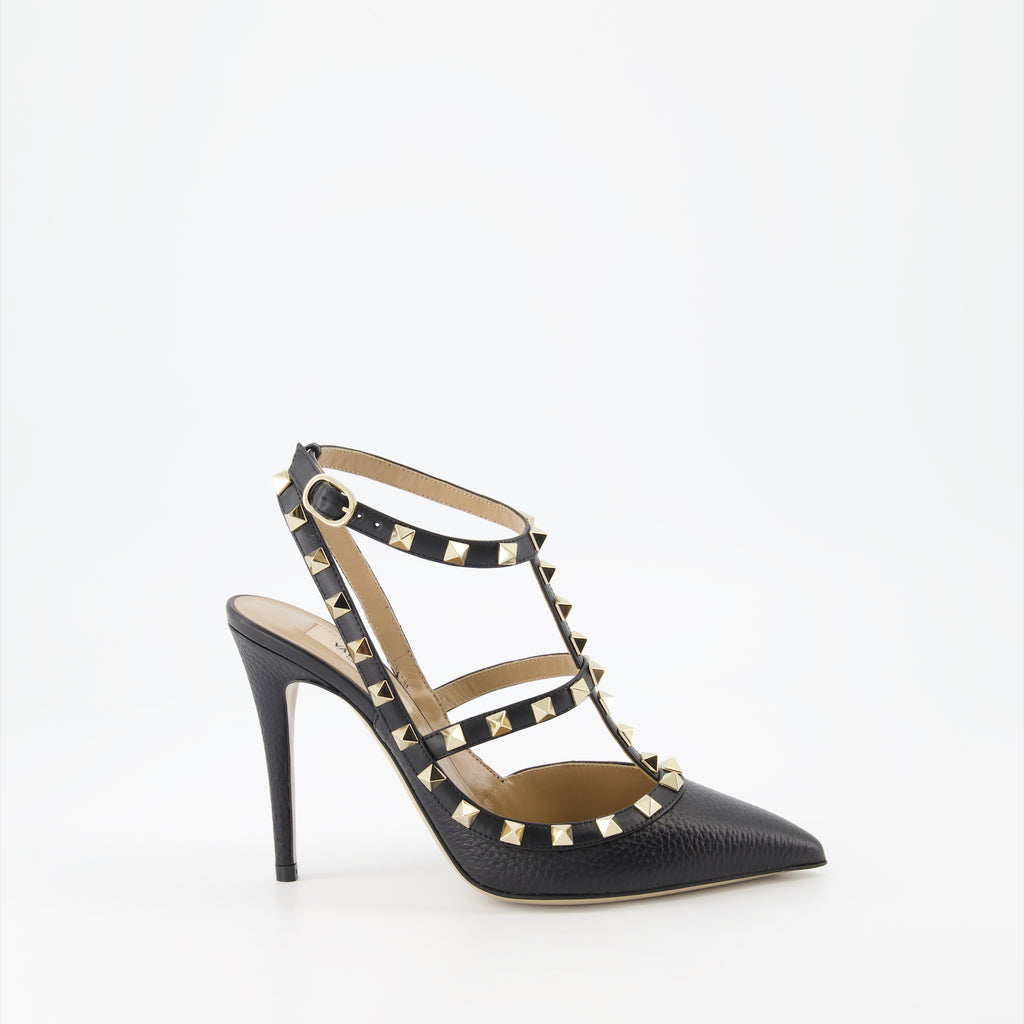 Pumps Escarpins Rockstud Valentino Garavani Schwarz Femme