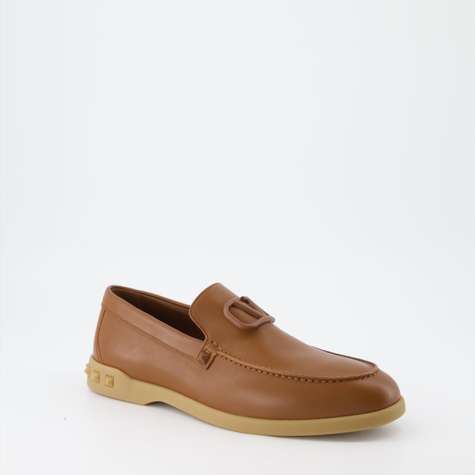 Loafer Mocassins VLogo Valentino Garavani Braun Homme