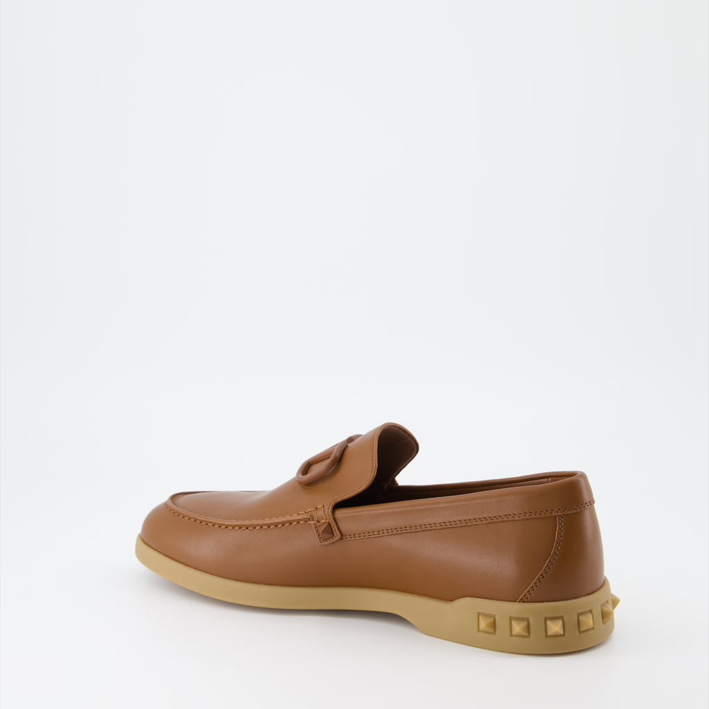 Loafer Mocassins VLogo Valentino Garavani Braun Homme