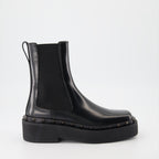 Botins Bottines Rockstud M-Way Valentino Garavani Preto Femme