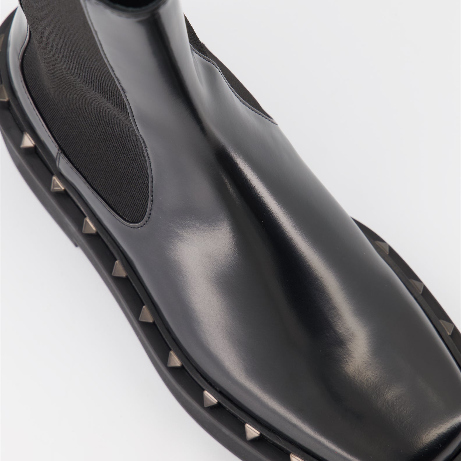 Botins Bottines Rockstud M-Way Valentino Garavani Preto Femme