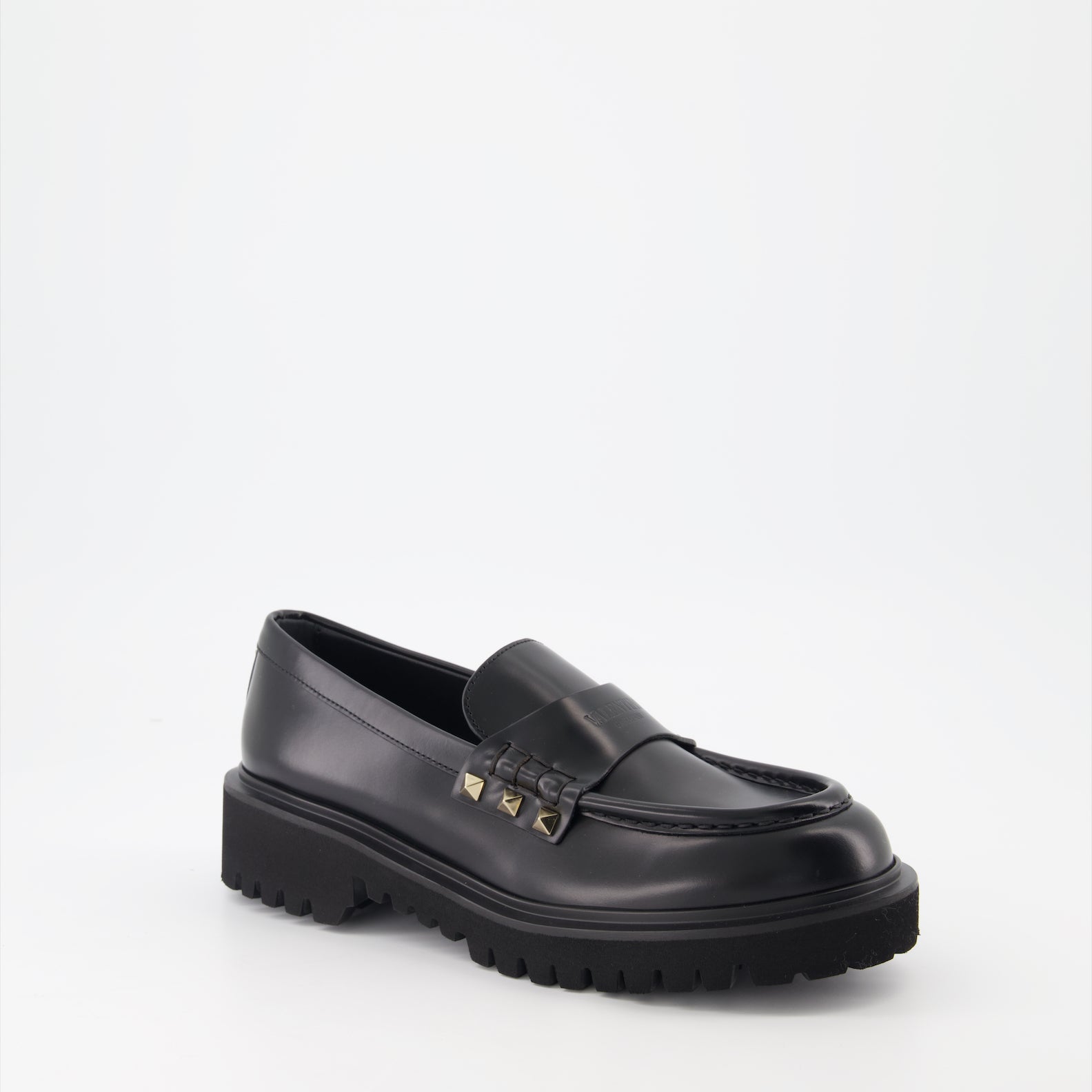 Mocassins Mocassins Rockstud Valentino Garavani Noir Femme