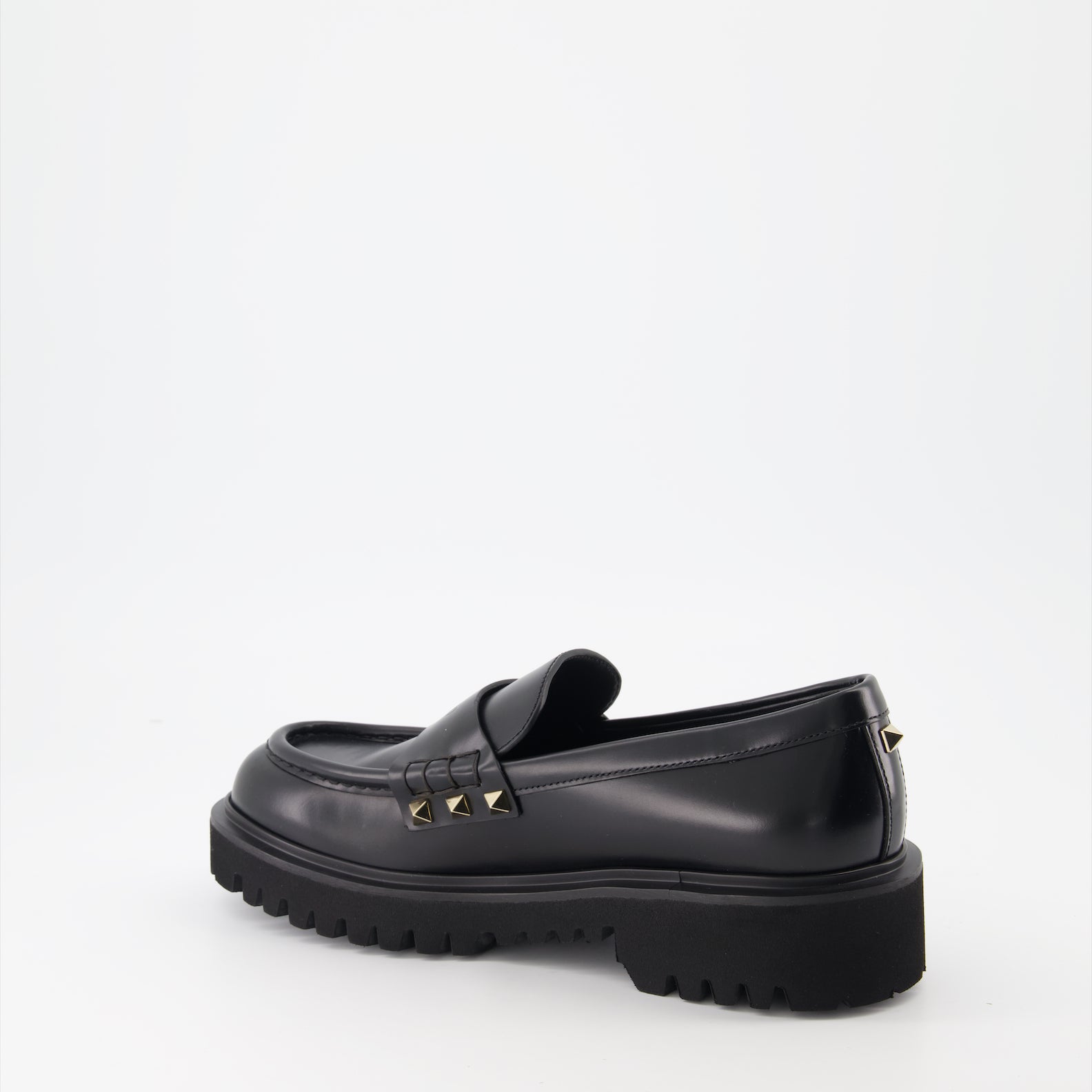 Mocassins Mocassins Rockstud Valentino Garavani Noir Femme