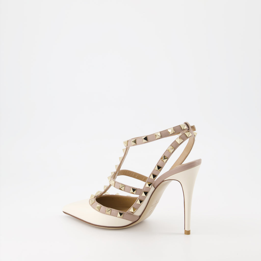 Heels Rockstud Heels Valentino Garavani Beige Women