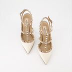 Heels Rockstud Heels Valentino Garavani Beige Women