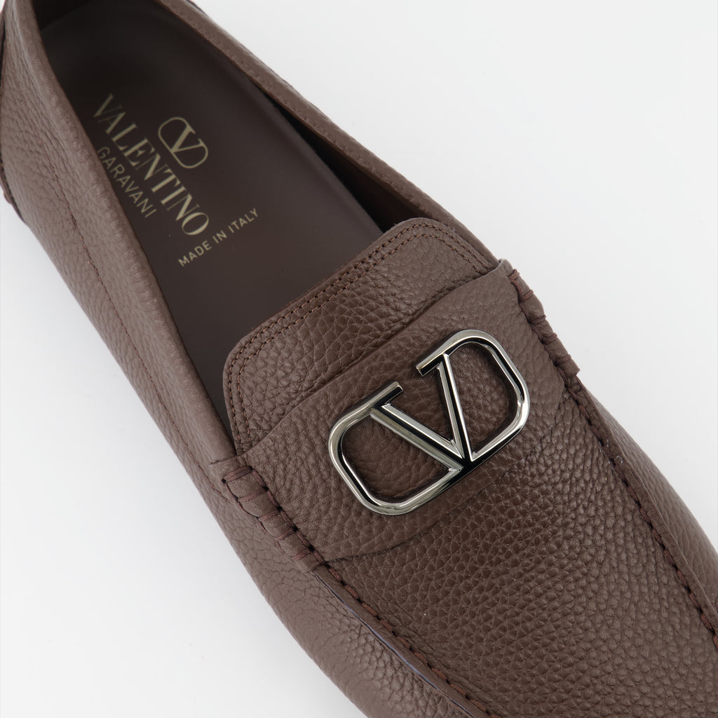 Loafer Mocassins VLogo Valentino Garavani Braun Homme