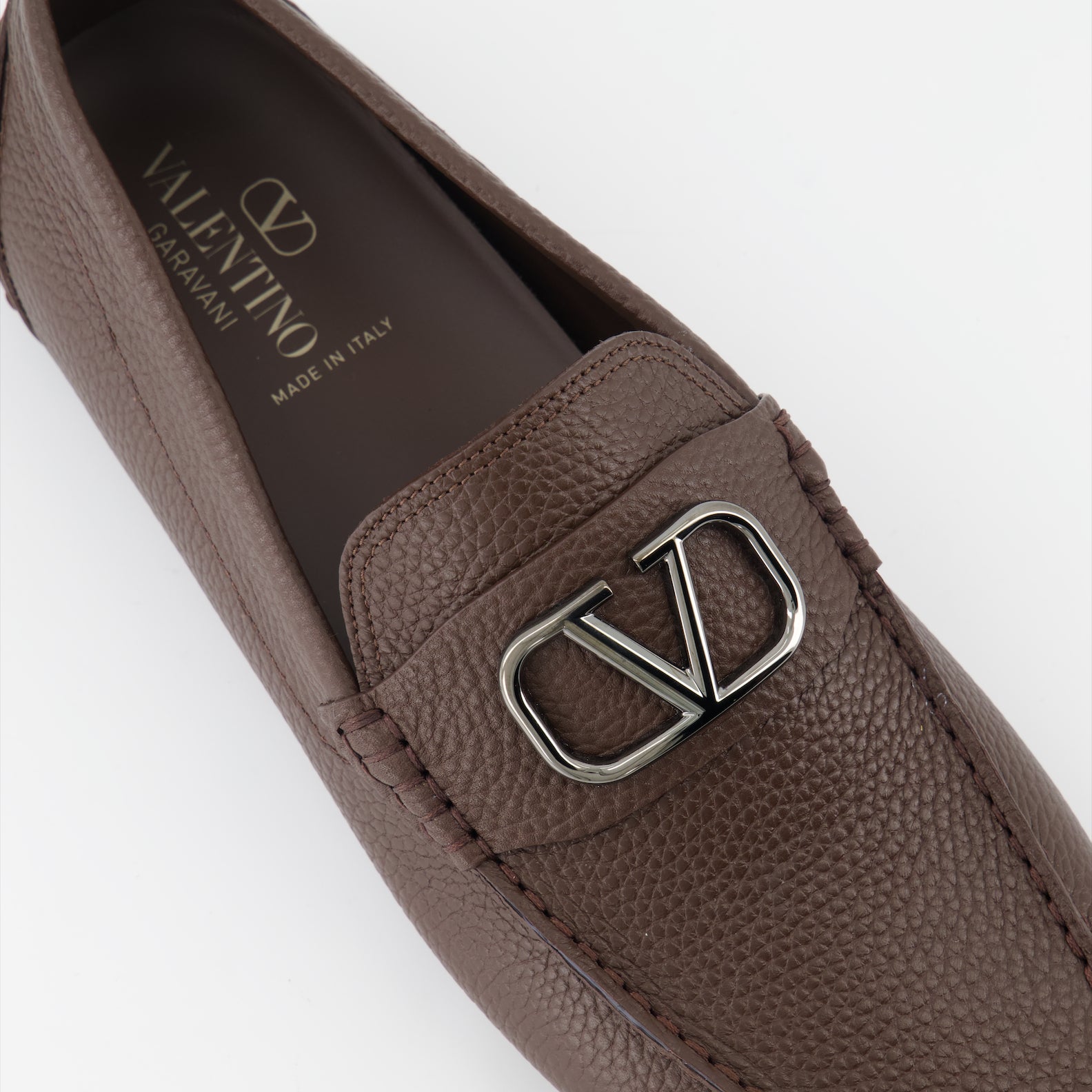Loafer Mocassins VLogo Valentino Garavani Braun Homme
