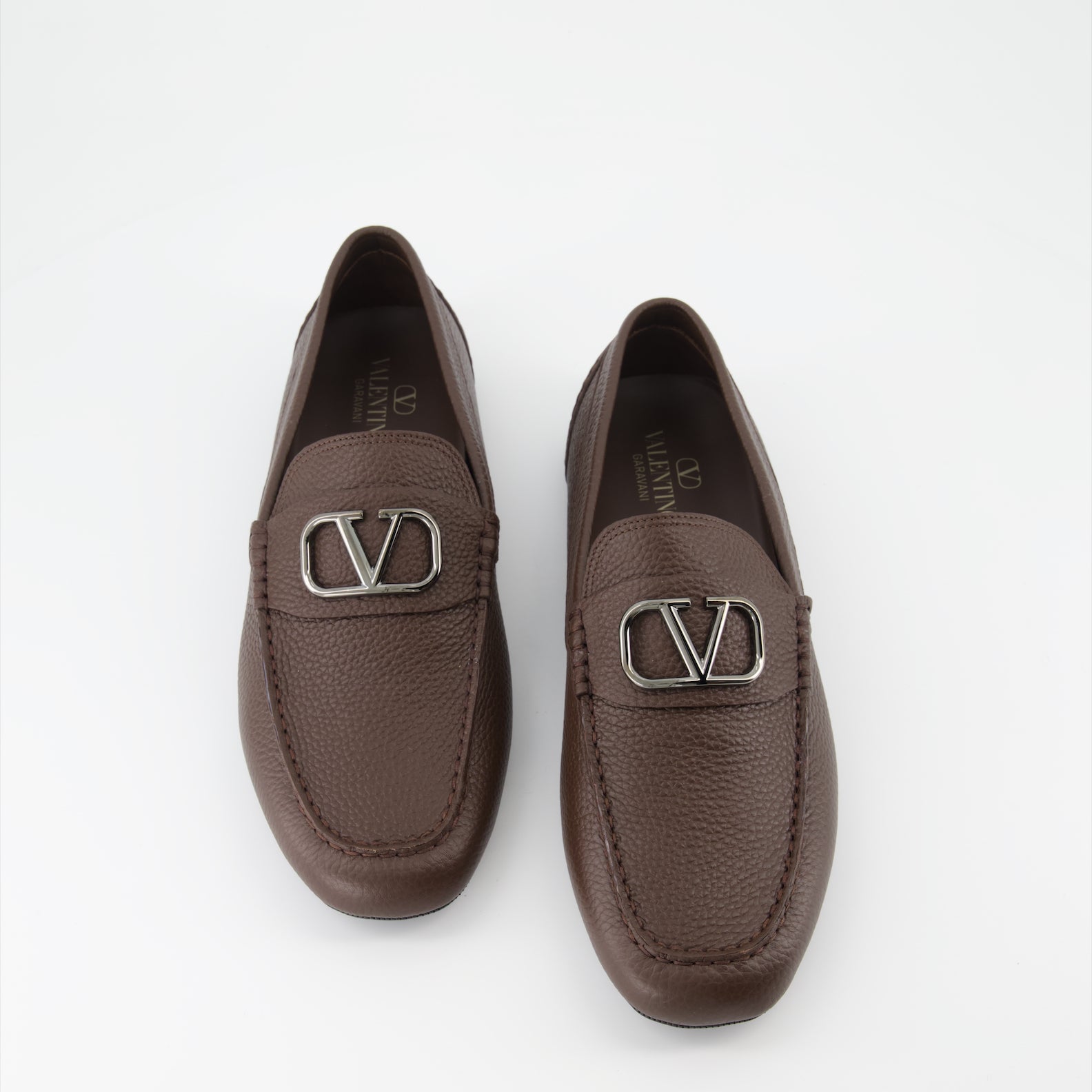 Loafer Mocassins VLogo Valentino Garavani Braun Homme