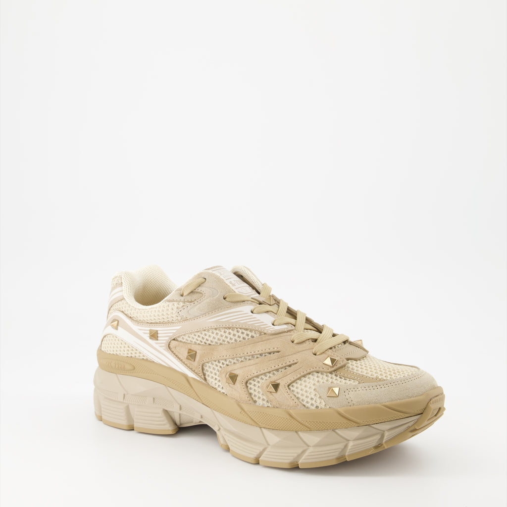 Sneaker Baskets MS-2960 Valentino Garavani Beige Homme