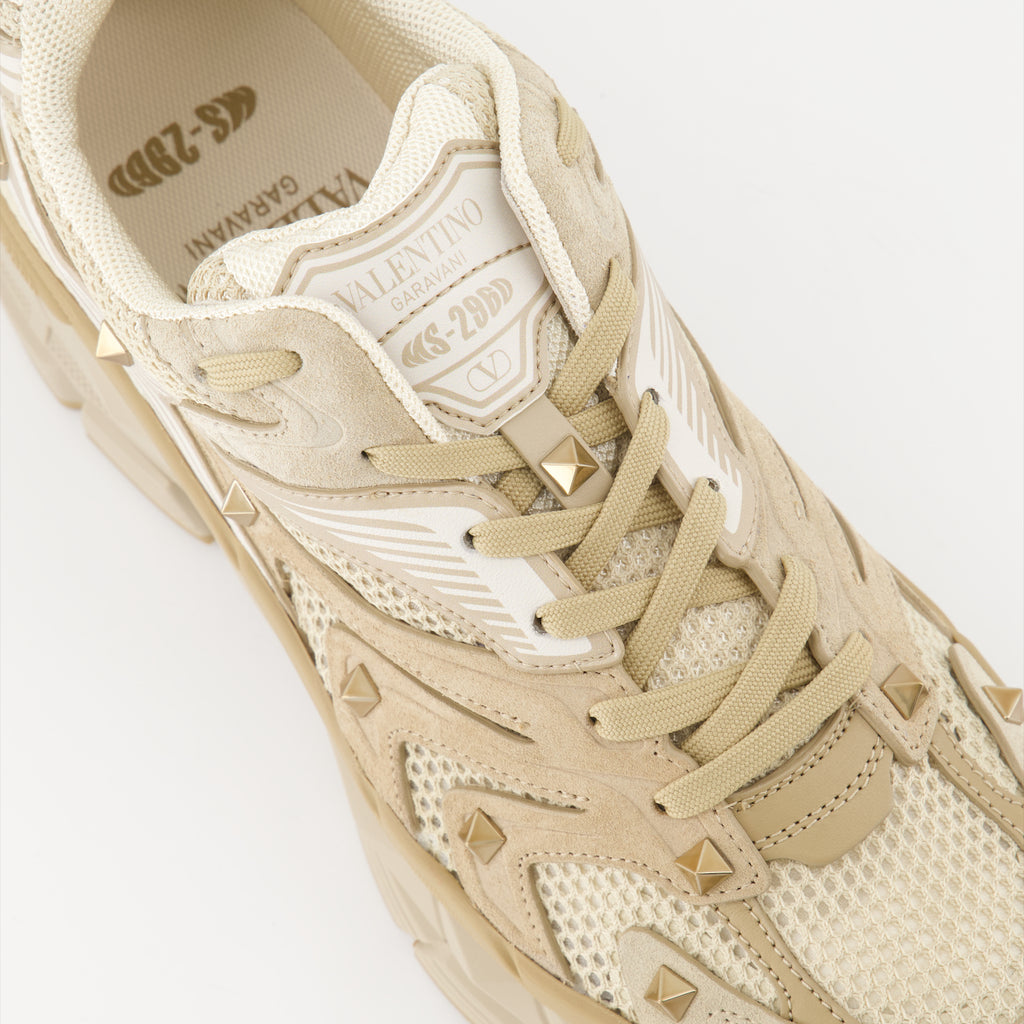 Sneaker Baskets MS-2960 Valentino Garavani Beige Homme