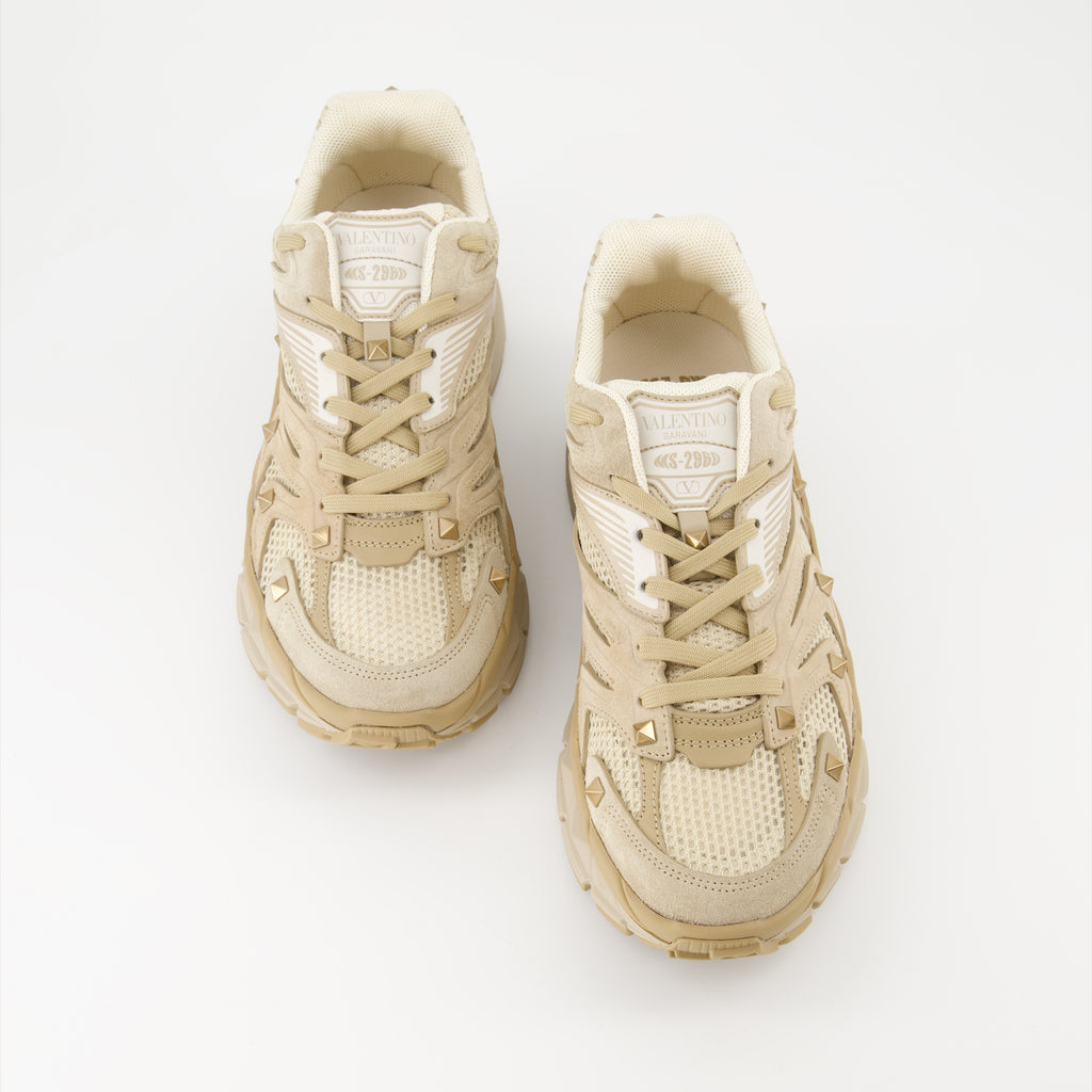 Sneaker Baskets MS-2960 Valentino Garavani Beige Homme