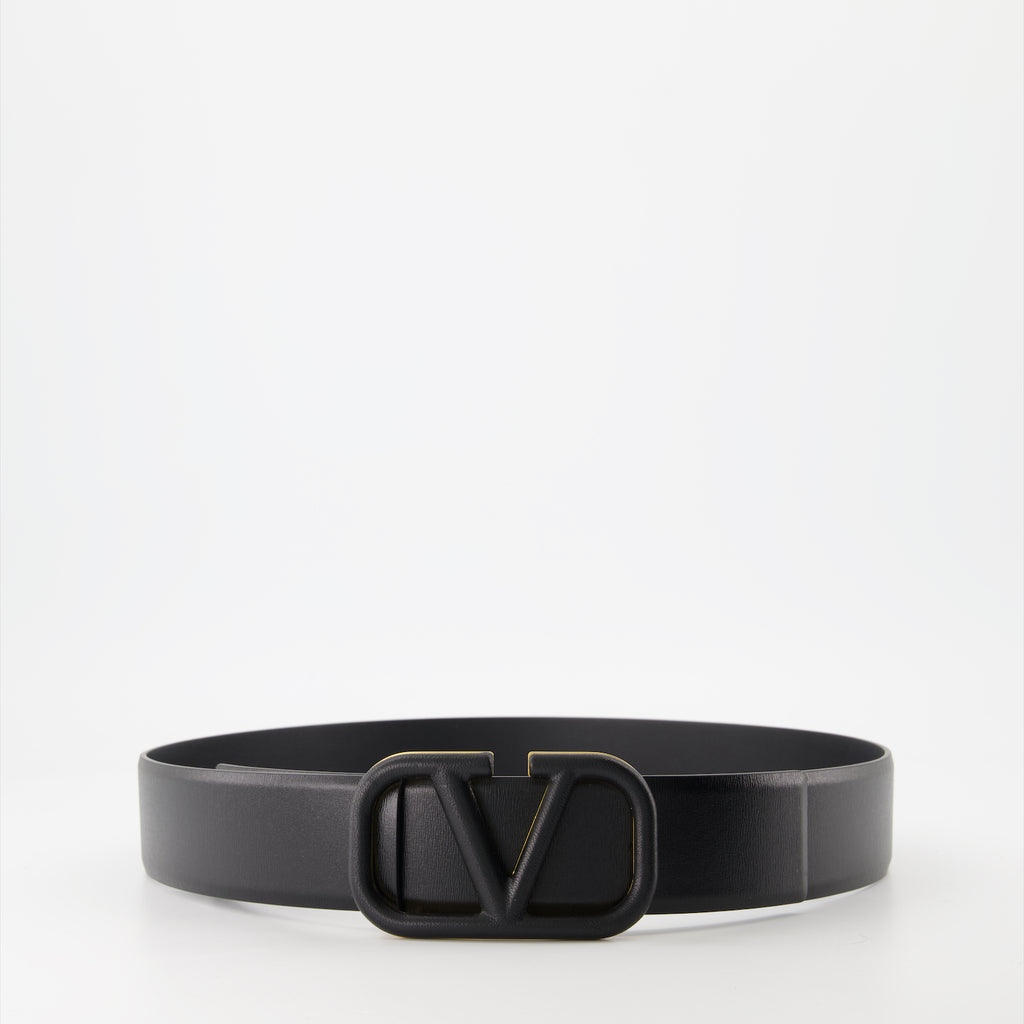 Belts Matte VLogo Signature Belt Valentino Garavani Black Women
