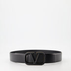 Belts Matte VLogo Signature Belt Valentino Garavani Black Women