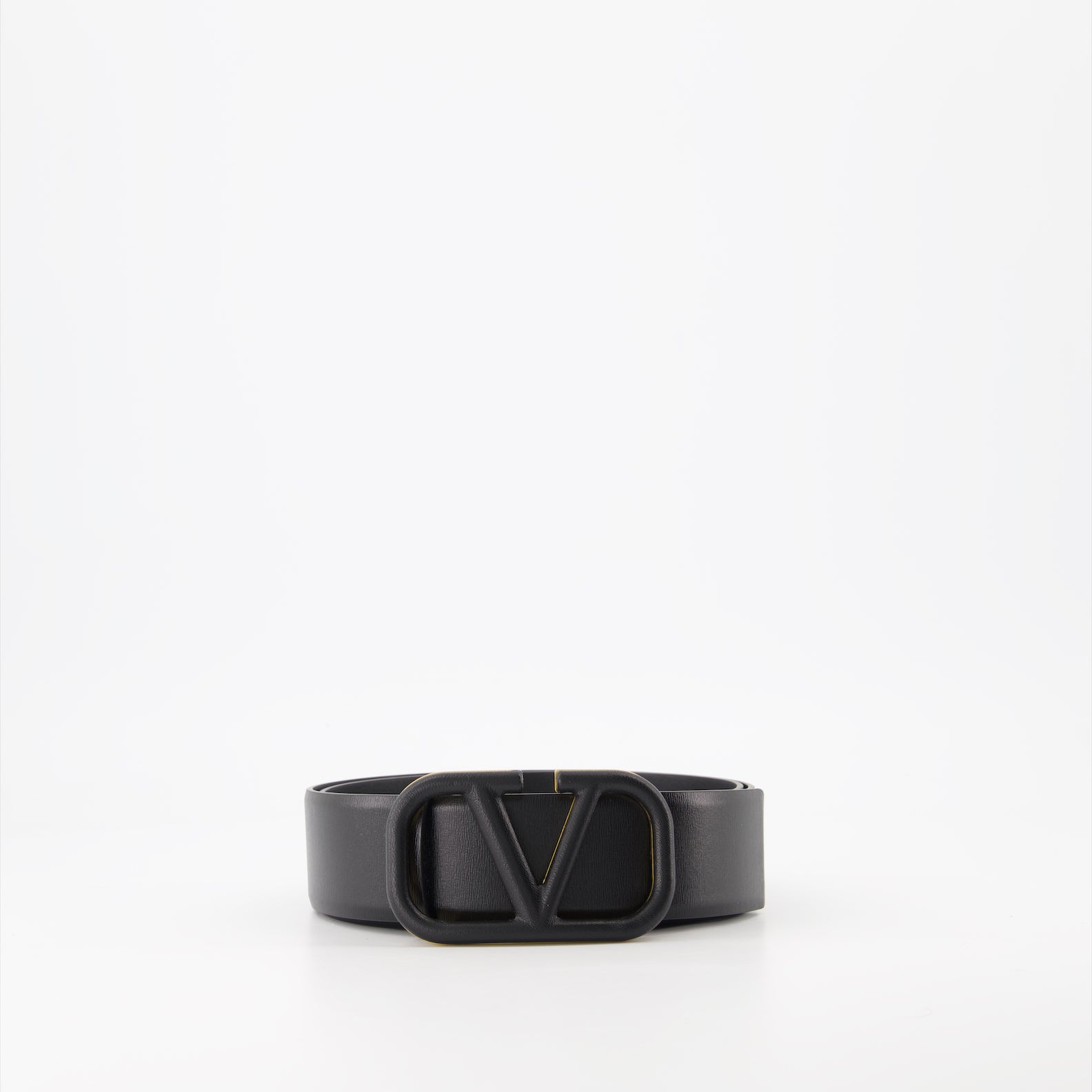 Belts Matte VLogo Signature Belt Valentino Garavani Black Women