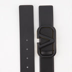 Belts Matte VLogo Signature Belt Valentino Garavani Black Women