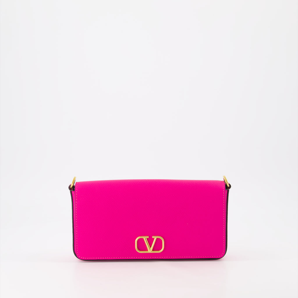 Bolsas transversais Pochette VLogo Valentino Garavani Rosa Femme