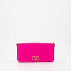 Bolsas transversais Pochette VLogo Valentino Garavani Rosa Femme