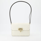 Borse a mano e a spalla Sac Rockstud 23 Valentino Garavani Bianco Femme