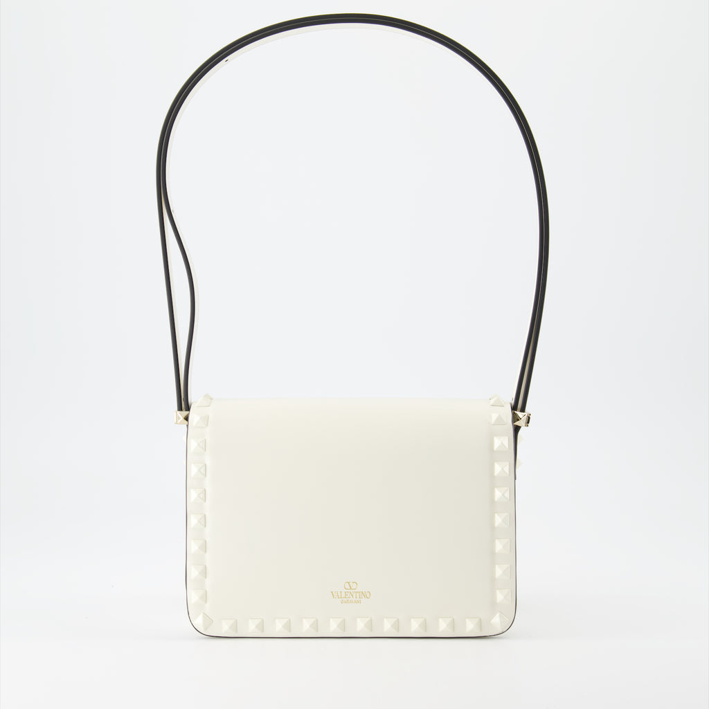 Borse a mano e a spalla Sac Rockstud 23 Valentino Garavani Bianco Femme