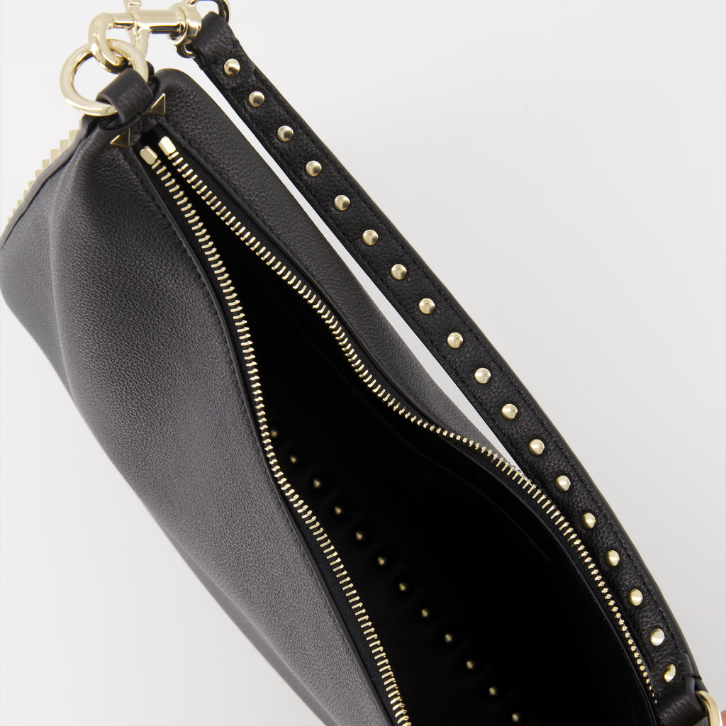 Sacs à main et épaule Sac Hobo Valentino Garavani Noir Femme