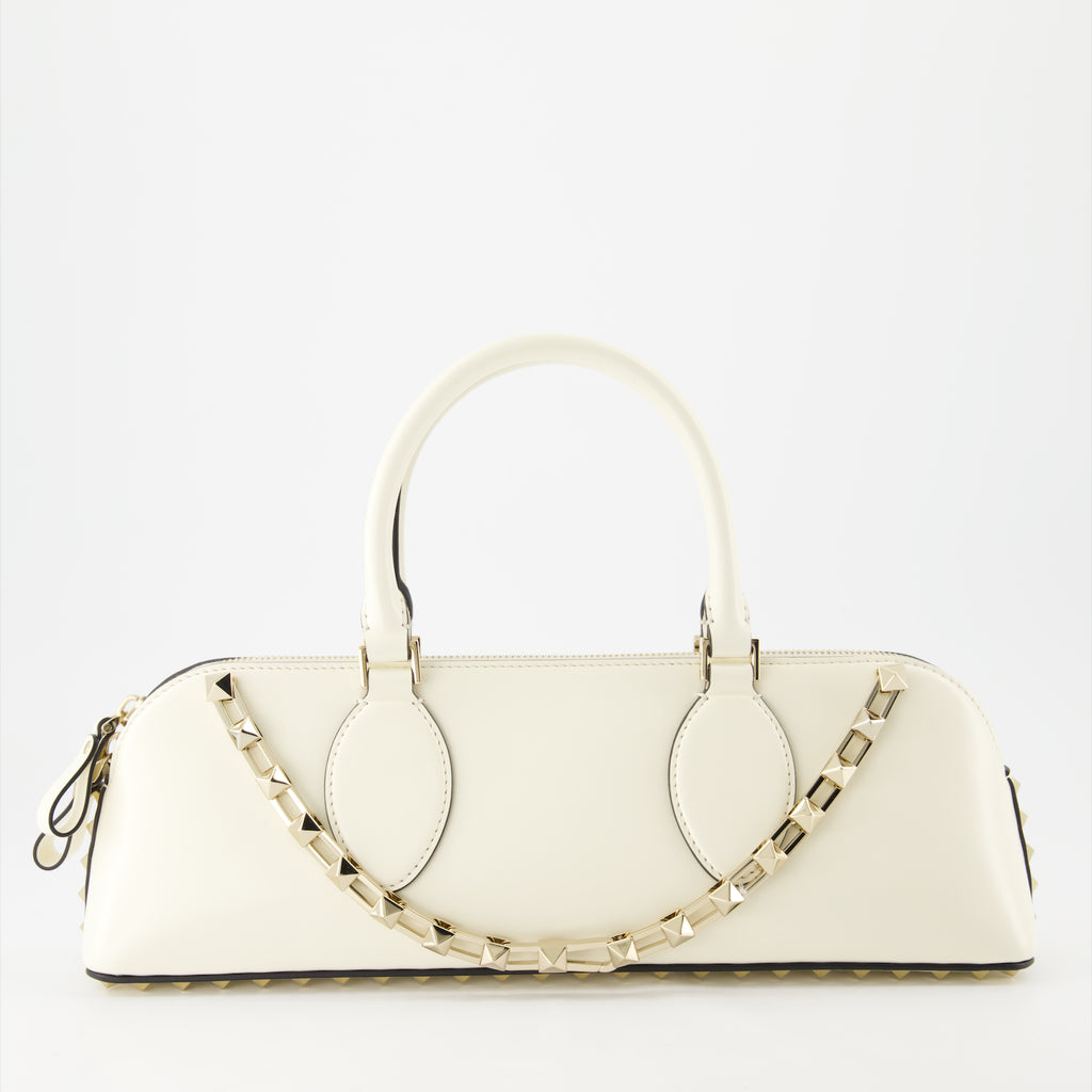 Sacs à main et épaule Sac à main Rockstud East-West Valentino Garavani Blanc Femme