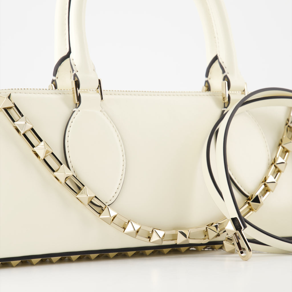Sacs à main et épaule Sac à main Rockstud East-West Valentino Garavani Blanc Femme