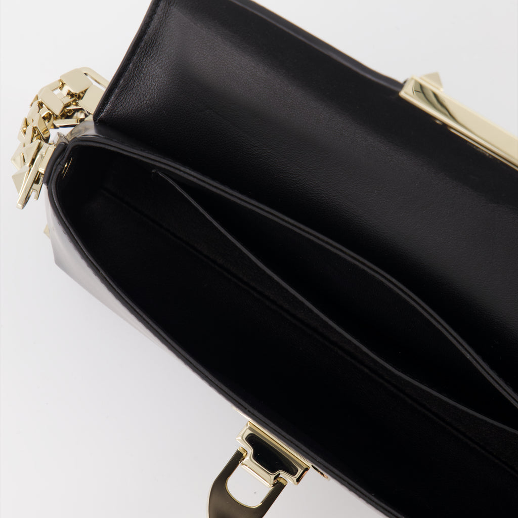 Sacs bandoulière Sac Rockstud en cuir Valentino Garavani Noir Femme