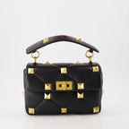 Bolsos bandolera Bolso Roman Stud Valentino Garavani Negro Femme