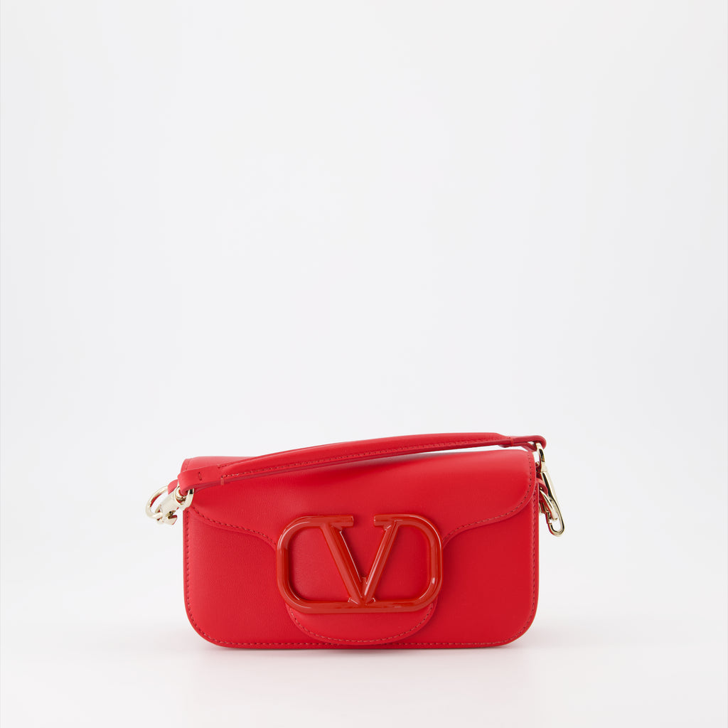 핸드백 및 숄더백 Sac Locò Valentino Garavani 빨간색 Femme