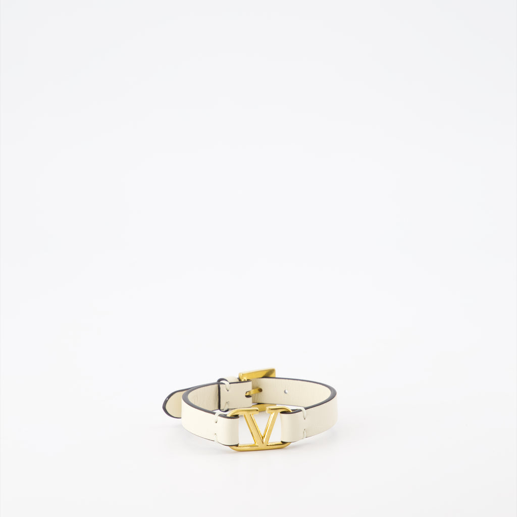 Joias Bracelet VLogo Valentino Garavani Bege Femme
