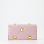 Taschen Portefeuille Roman Stud Valentino Garavani Rosa Femme