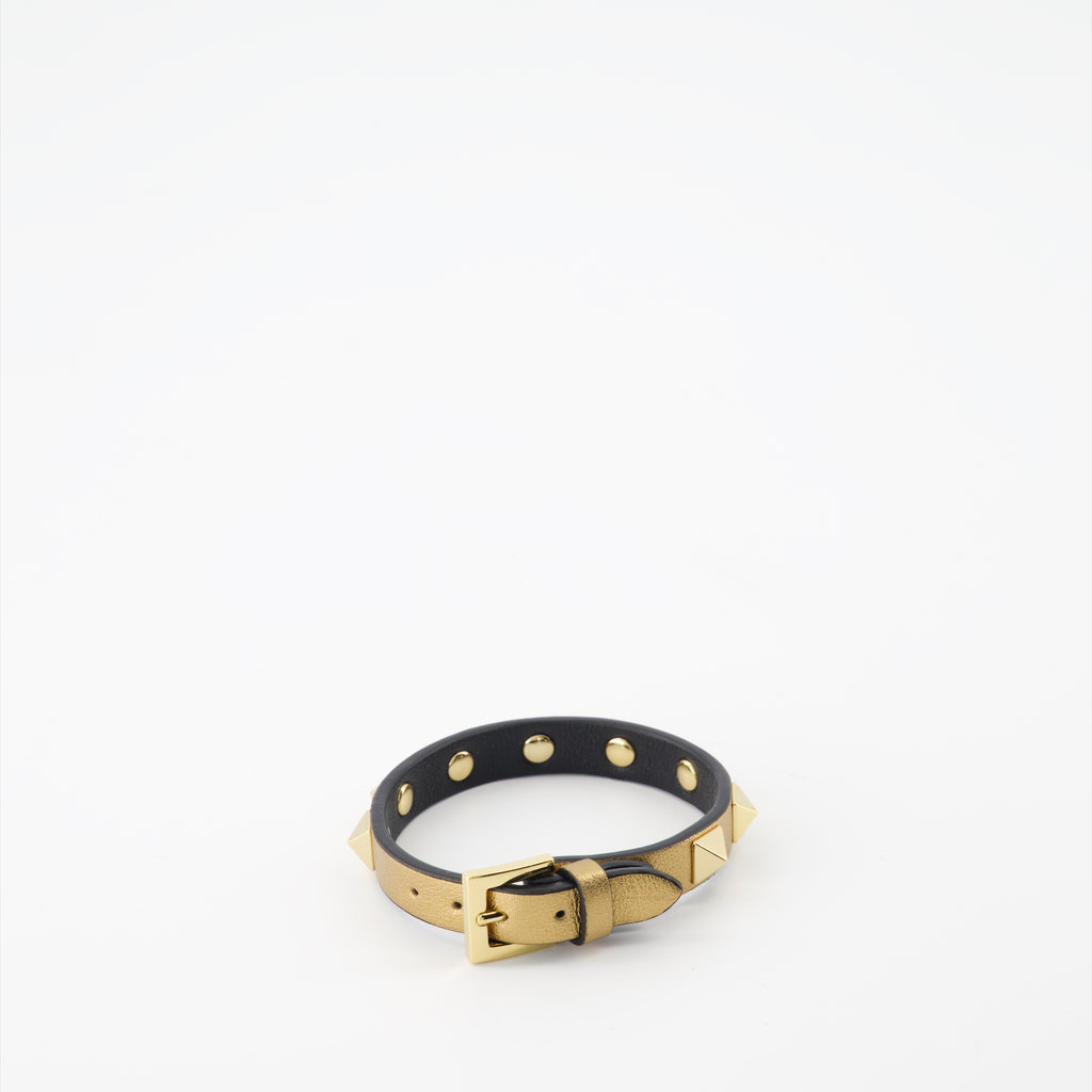 Joias Bracelet Rockstud Valentino Garavani Ouro Femme