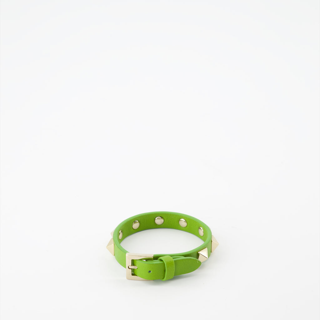 Joias Bracelet Rockstud Valentino Garavani Verde Femme