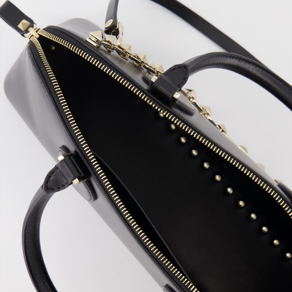 Sacs à main et épaule Sac à main Rockstud Valentino Garavani Noir Femme