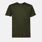 티셔츠 T-shirt OB classic Orlebar Brown 카키색 옷감 Homme