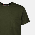 티셔츠 T-shirt OB classic Orlebar Brown 카키색 옷감 Homme
