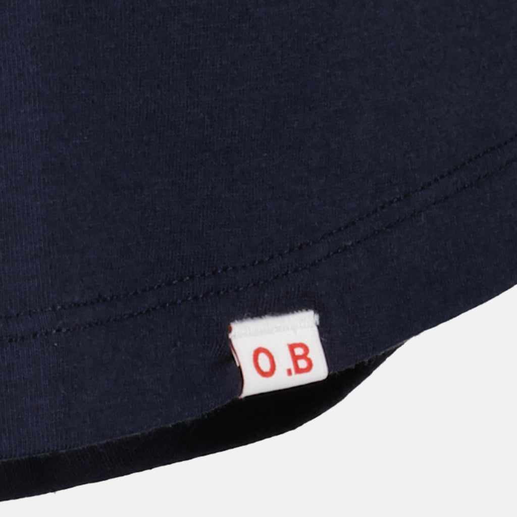 티셔츠 T-shirt OB Orlebar Brown 진한 파란색 Homme