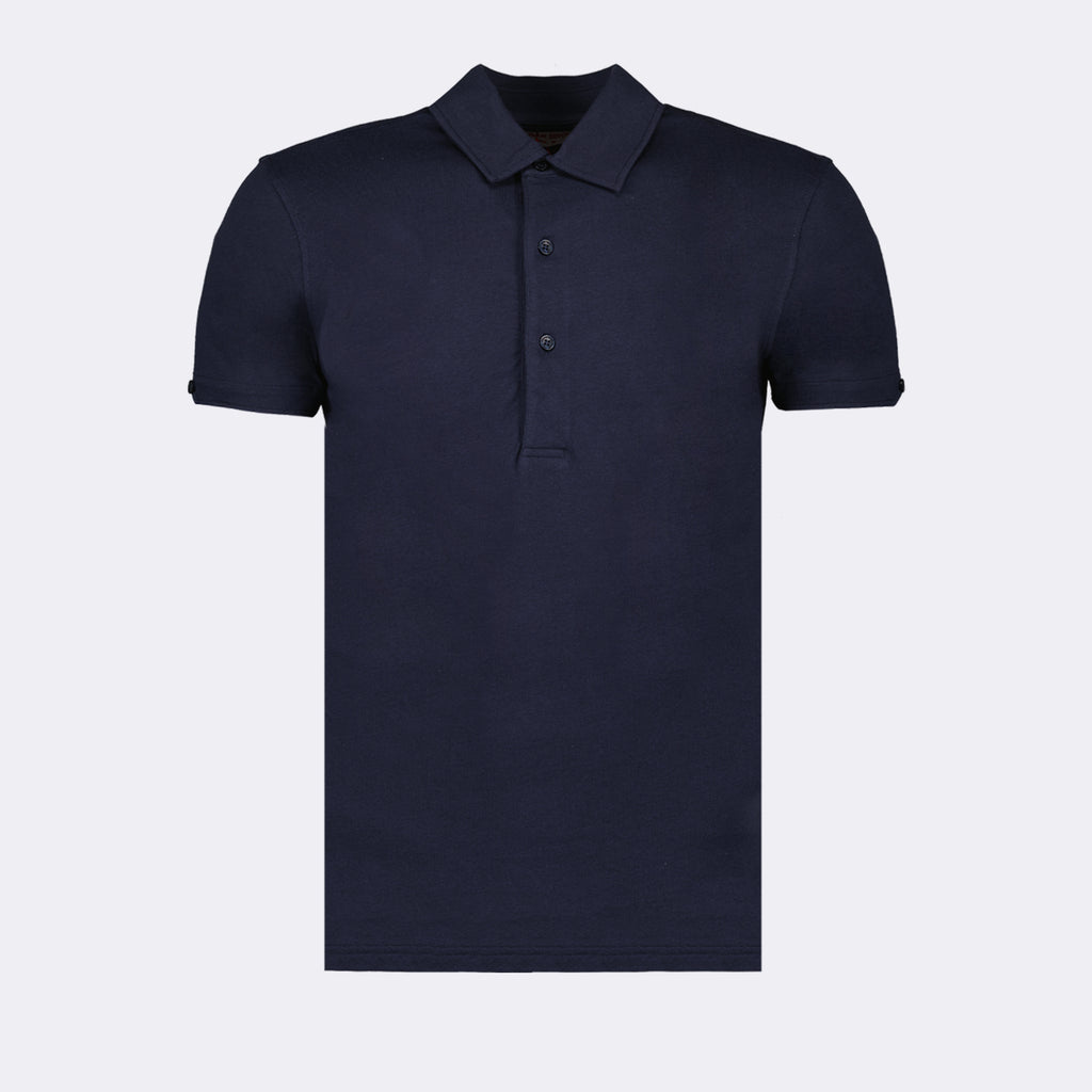 폴로 셔츠 폴로 세바스티안 Orlebar Brown 진한 파란색 Homme