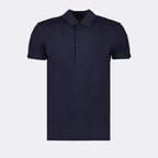 폴로 셔츠 폴로 세바스티안 Orlebar Brown 진한 파란색 Homme