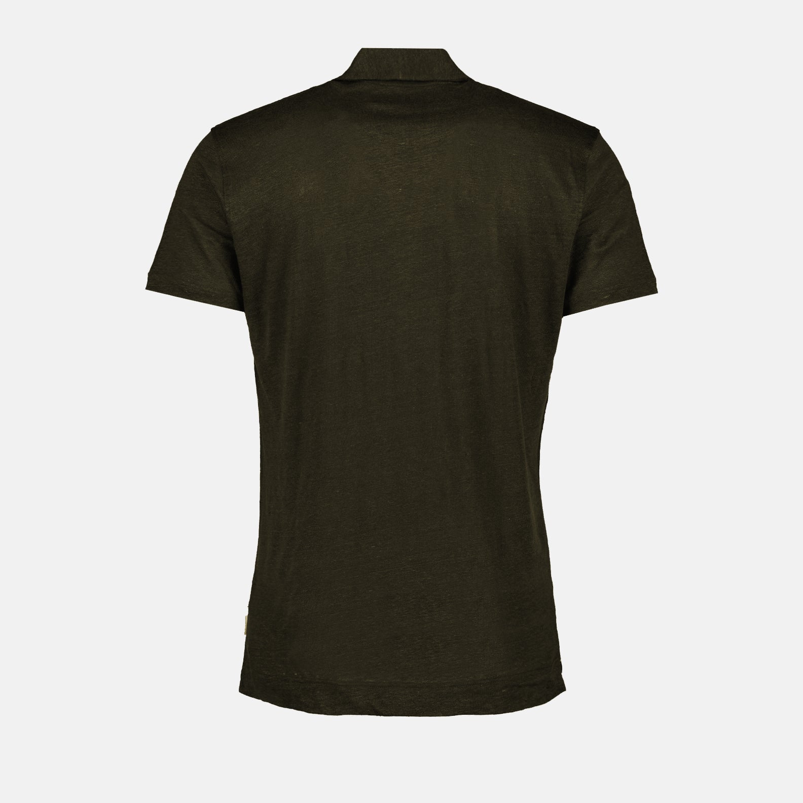 Polos Polo Felix Orlebar Brown Kaki Homme