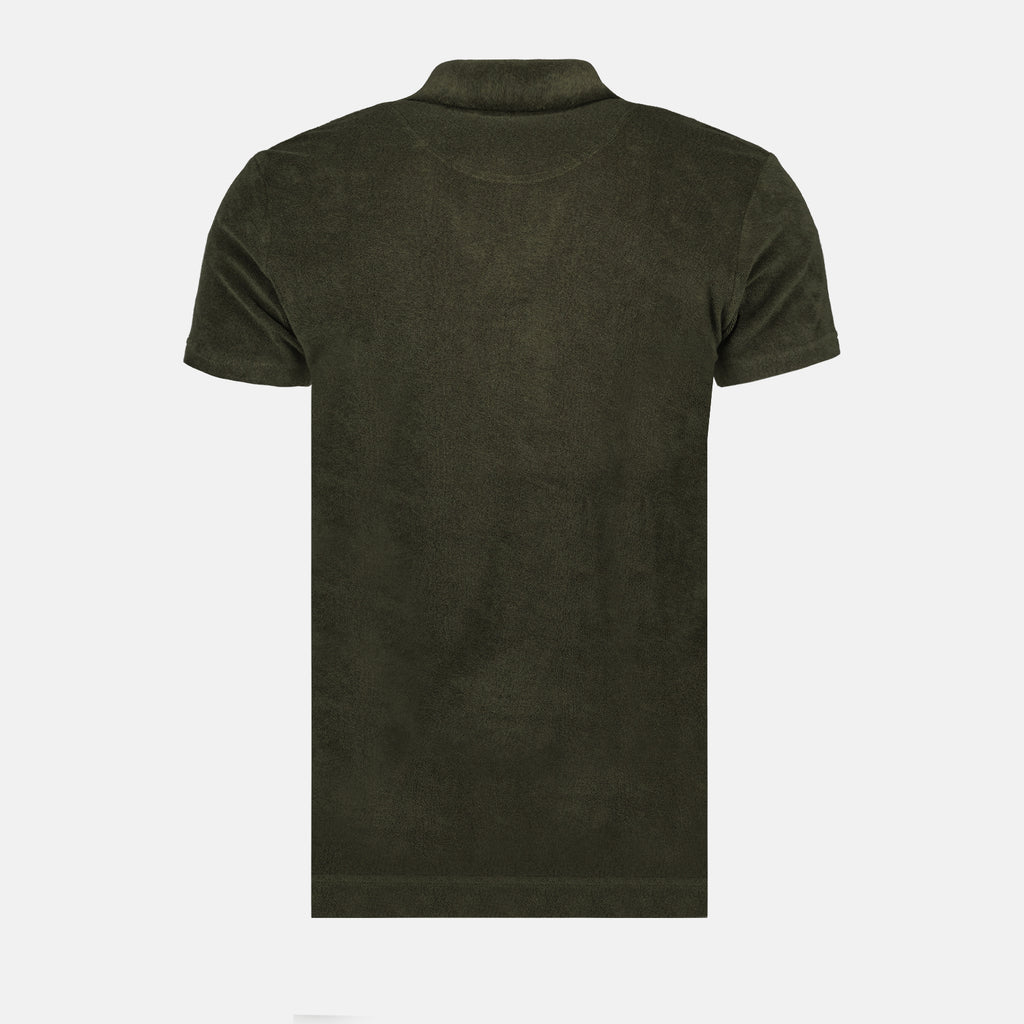 Poloshirts Polo Terry Orlebar Brown Khaki Homme