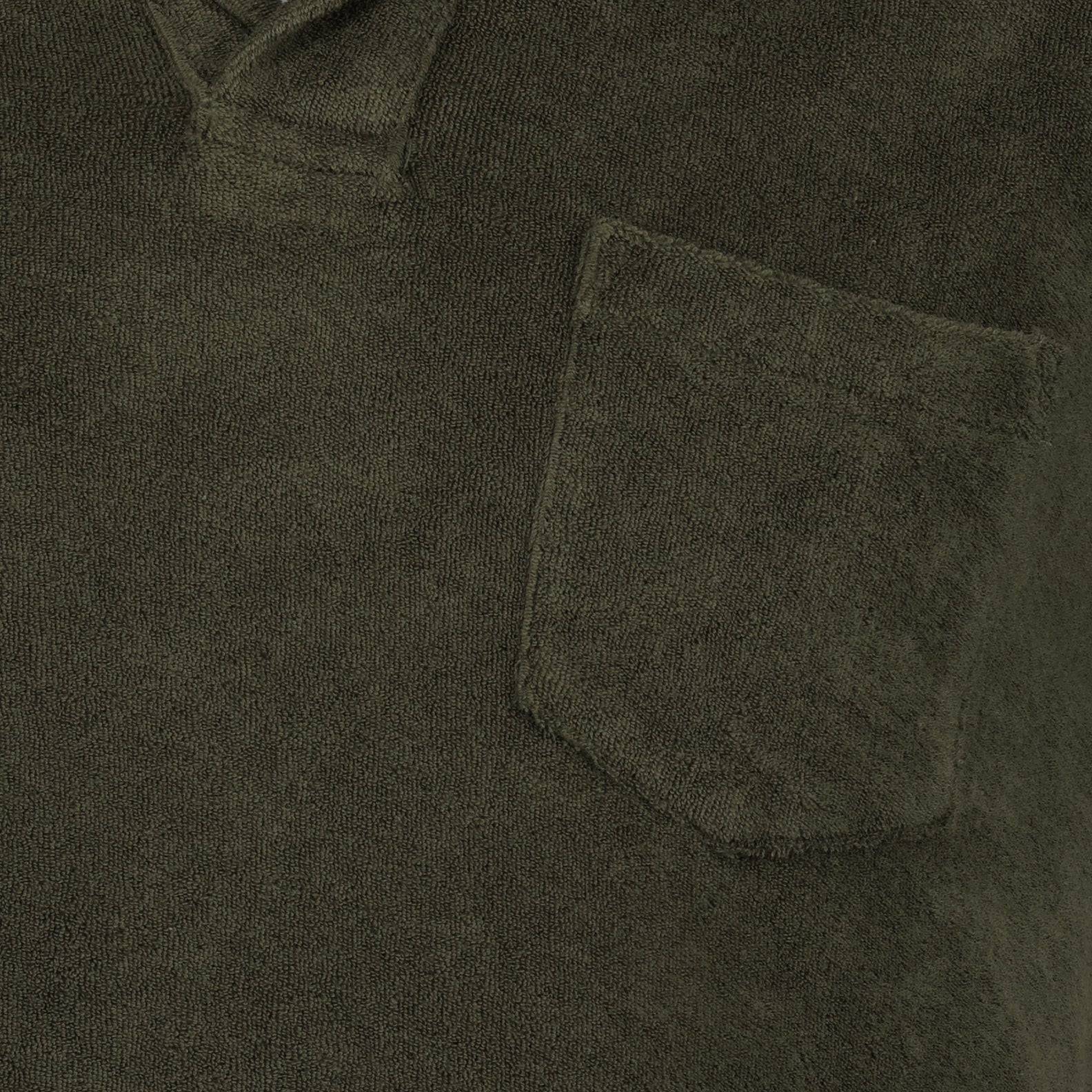 폴로 셔츠 Polo Terry Orlebar Brown 카키색 옷감 Homme