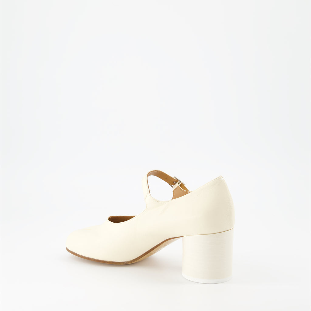 Heels Mary-Jane Tabi pumps Maison Margiela White Women